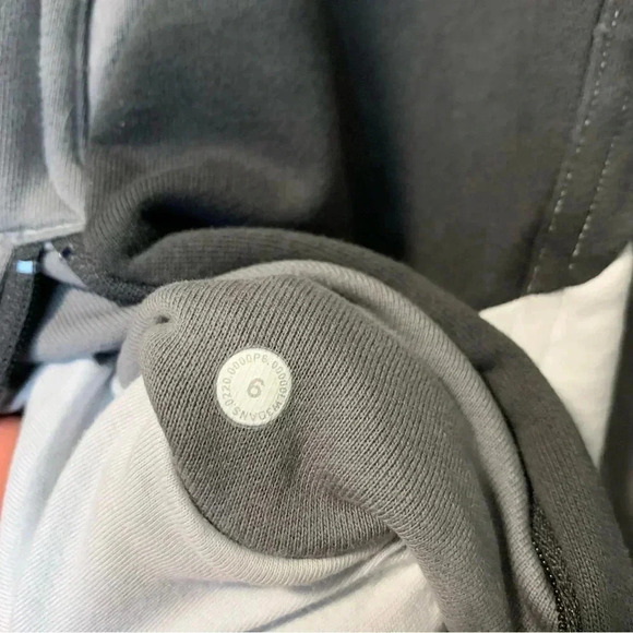 Lululemon black  grey colorblock hoodie - Picture 5 of 6